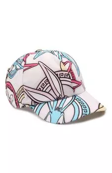 Хлопковая бейсболка Monnalisa