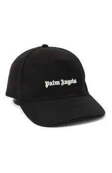 Хлопковая бейсболка Palm Angels