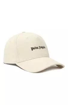 Хлопковая бейсболка Palm Angels