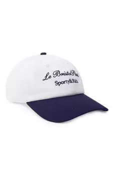 Хлопковая бейсболка Sporty&Rich x Le Bristol Paris Sporty and Rich