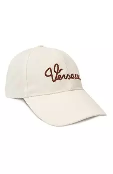 Хлопковая бейсболка Versace