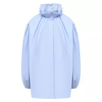 Хлопковая блузка Alexander McQueen
