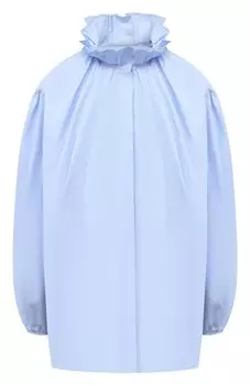 Хлопковая блузка Alexander McQueen