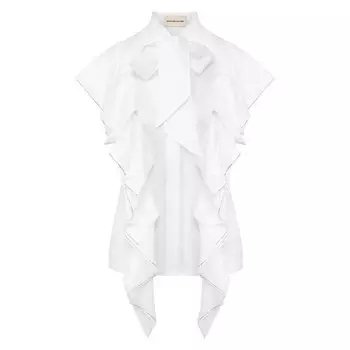 Хлопковая блузка Alexandre Vauthier