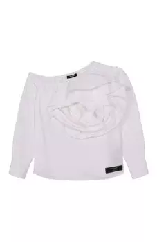 Хлопковая блузка Balmain