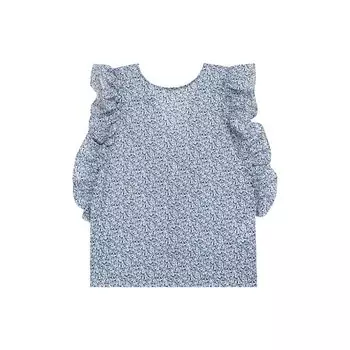 Хлопковая блузка без рукавов Il Gufo