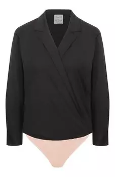 Хлопковая блузка-боди sara roka