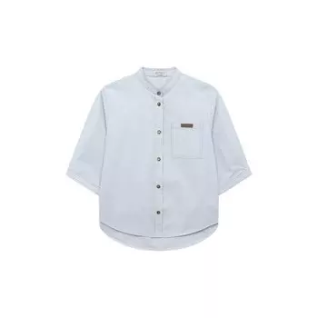Хлопковая блузка Brunello Cucinelli