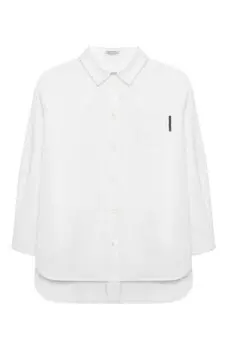 Хлопковая блузка Brunello Cucinelli