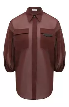 Хлопковая блузка Brunello Cucinelli