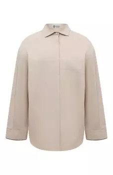 Хлопковая блузка Brunello Cucinelli