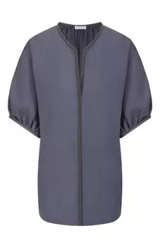 Хлопковая блузка Brunello Cucinelli