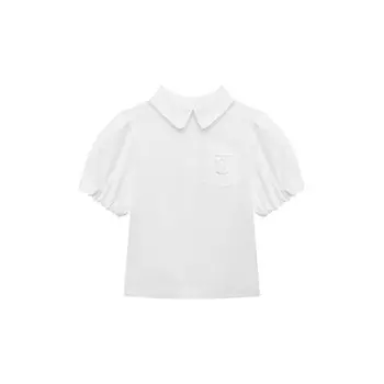 Хлопковая блузка Burberry