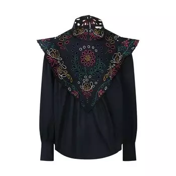 Хлопковая блузка Chloé