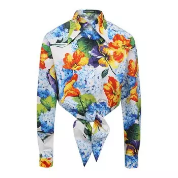 Хлопковая блузка Dolce &amp; Gabbana