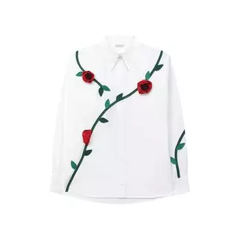 Хлопковая блузка Dolce &amp; Gabbana