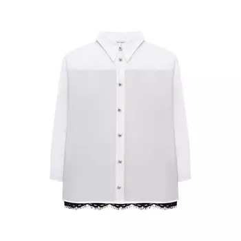 Хлопковая блузка Dolce &amp; Gabbana