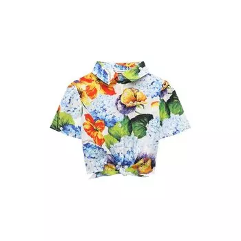 Хлопковая блузка Dolce &amp; Gabbana