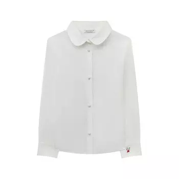 Хлопковая блузка Dolce &amp; Gabbana