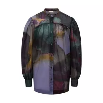 Хлопковая блузка Dries Van Noten