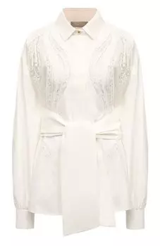 Хлопковая блузка Elie Saab