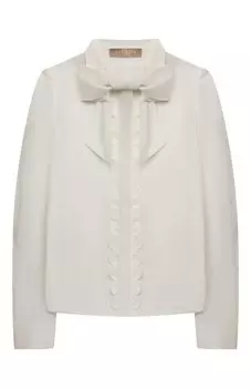 Хлопковая блузка Elie Saab junior