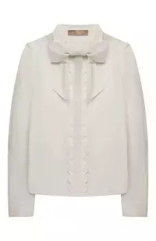 Хлопковая блузка Elie Saab junior