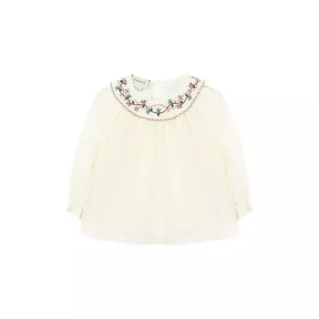 Хлопковая блузка Gucci