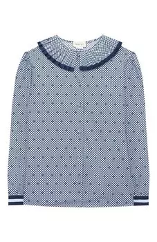 Хлопковая блузка Gucci