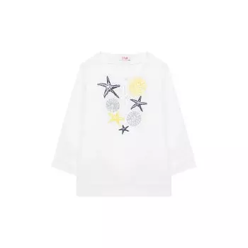 Хлопковая блузка Il Gufo