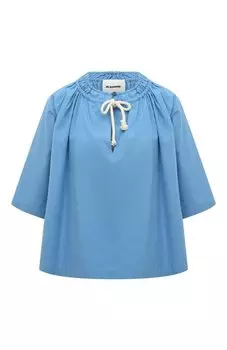 Хлопковая блузка Jil Sander