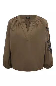 Хлопковая блузка Liu Jo