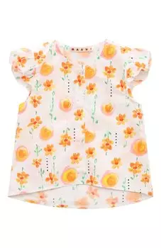 Хлопковая блузка Marni