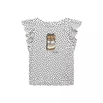 Хлопковая блузка Monnalisa