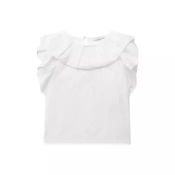 Хлопковая блузка Monnalisa