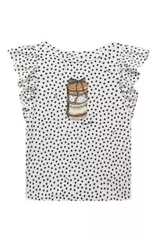 Хлопковая блузка Monnalisa