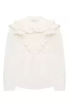 Хлопковая блузка Monnalisa