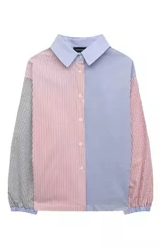 Хлопковая рубашка Monnalisa