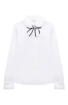 Хлопковая блузка Monnalisa