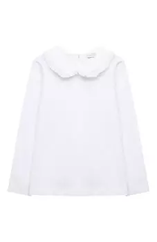Хлопковая блузка Monnalisa