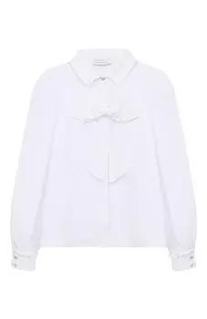 Хлопковая блузка Monnalisa