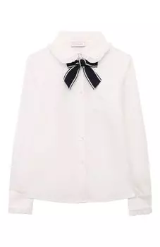 Хлопковая блузка Monnalisa