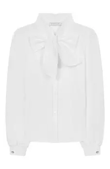 Хлопковая блузка Monnalisa