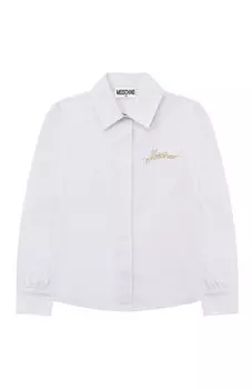 Хлопковая блузка Moschino