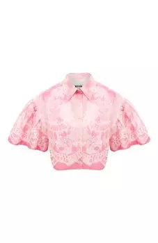 Хлопковая блузка MSGM