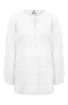 Хлопковая блузка PEARL&CAVIAR