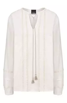 Хлопковая блузка Persona by Marina Rinaldi