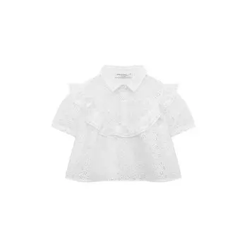 Хлопковая блузка Philosophy di Lorenzo Serafini Kids