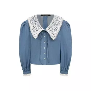 Хлопковая блузка Rokh