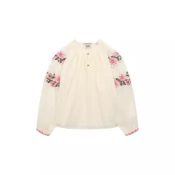 Хлопковая блузка Scotch&Soda